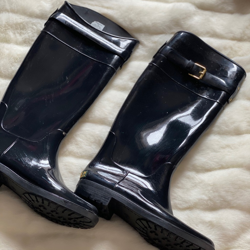 Ralph Lauren tall rain boots